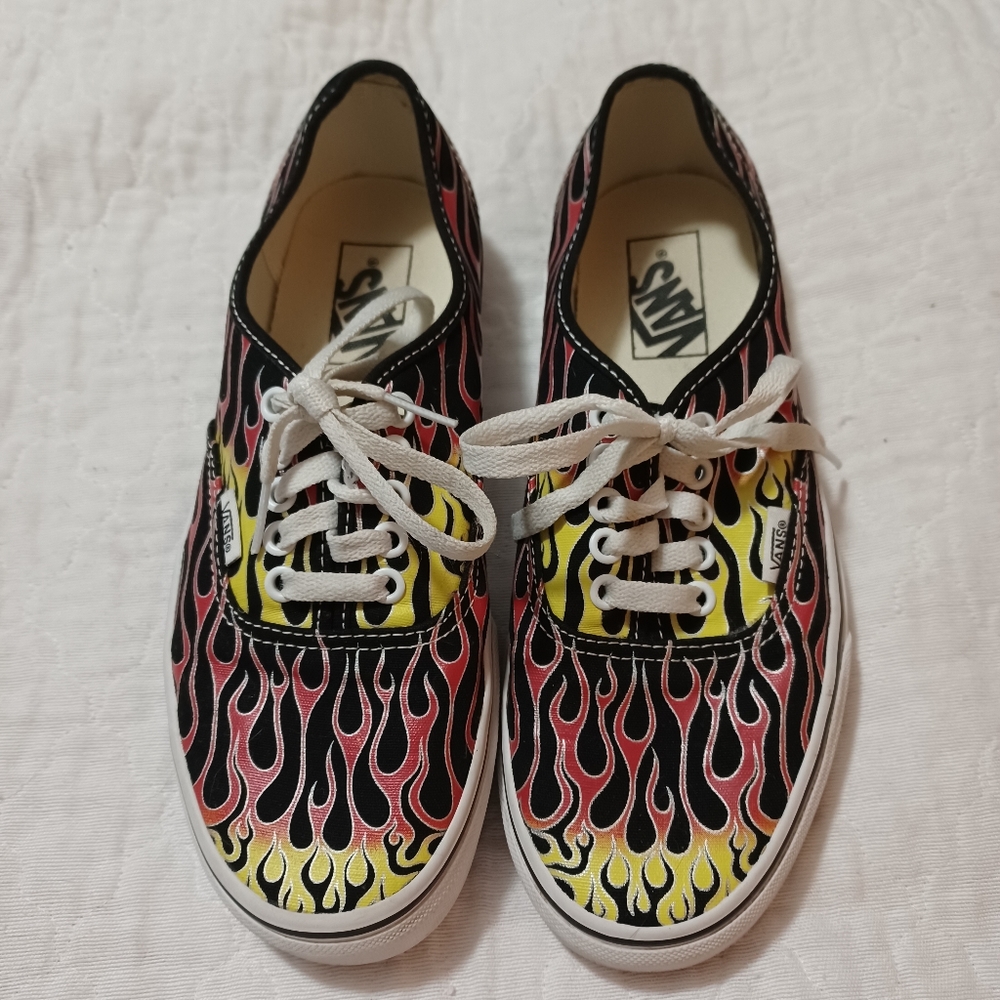 Vans Authentic Flames Unisex M7/W8.5